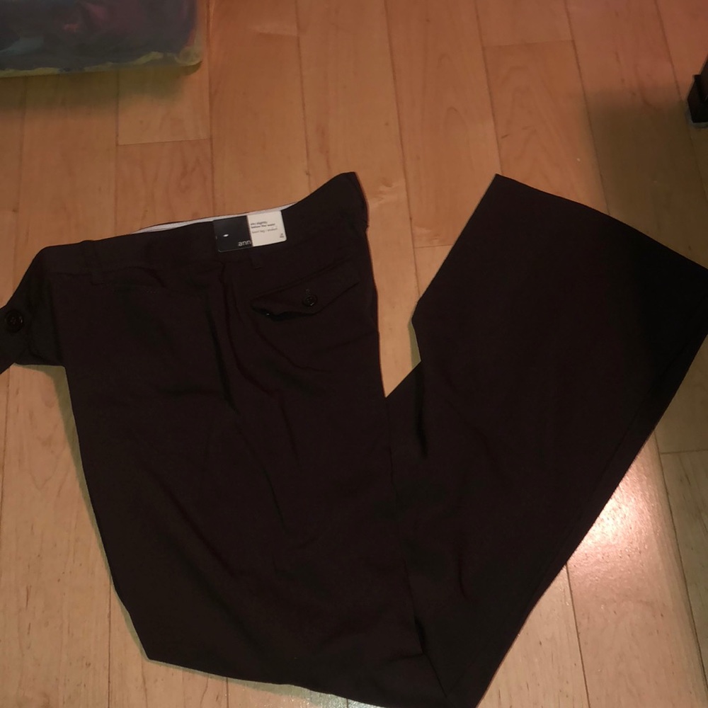 Loft “Ann” pants brown, NWT, size 4